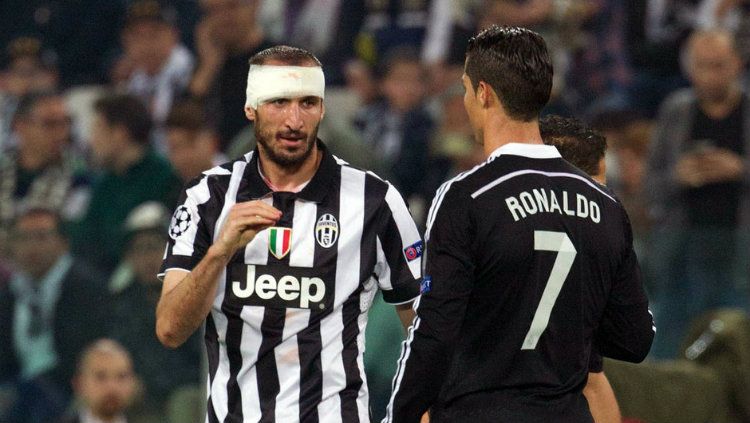 Chiellini dan Ronaldo Copyright: © Getty Images
