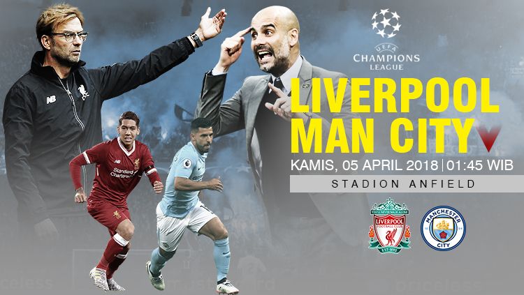 Link Live Streaming Liverpool vs Manchester City INDOSPORT