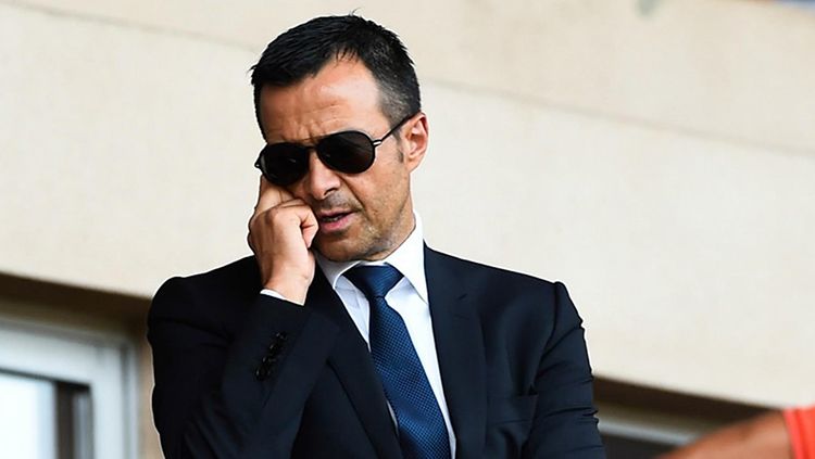 Jorge Mendes bisa memutuskan apakah transfer Ronaldo ke Juventus bisa berjalan baik atau tidak. Copyright: © Getty Images