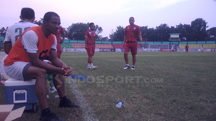 PSMS Medan latihan. Copyright: © Kesuma Ramadhan/INDOSPORT