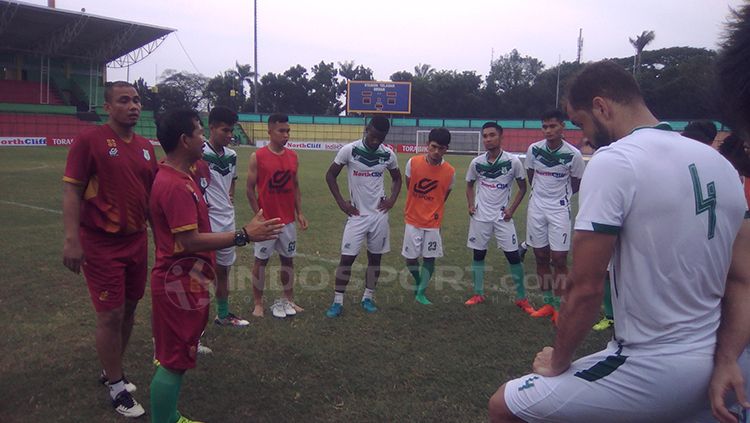 PSMS Medan latihan. Copyright: © Kesuma Ramadhan/INDOSPORT