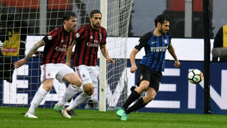 AC Milan vs Inter Milan. Copyright: © Twitter@inter_en