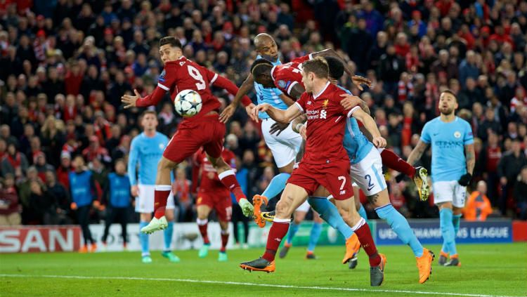 Liverpool vs Man City. Copyright: © Twitter@LFC