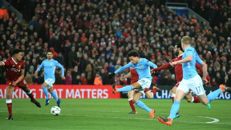 Liverpool vs Man City. Copyright: © Twitter@ManCityEs