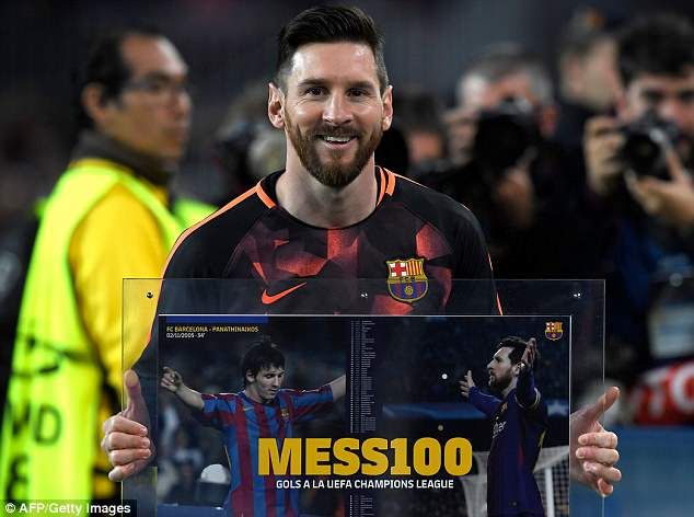 Lionel Messi Copyright: © dailymail.co.uk
