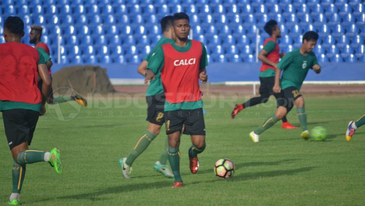 Sesi Latihan Sriwijaya FC Copyright: Â© Muhammad Effendi/INDOSPORT