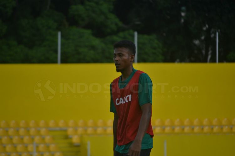 Gelandang Sriwijaya FC, Zulfiandi Copyright: © Muhammad Effendi/INDOSPORT