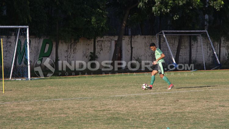 Rachmat Irianto saat sedang latihan. Copyright: © Fitra Herdian/INDOSPORT