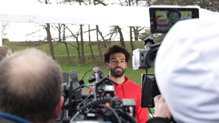 Mohamed Salah dan Dejan Lovren. Copyright: Â© Reuters