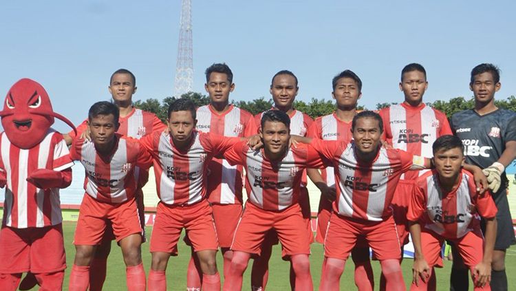 Skuat Deltras Sidoarjo di Liga 3 2018. Copyright: © deltras_fc/Twitter