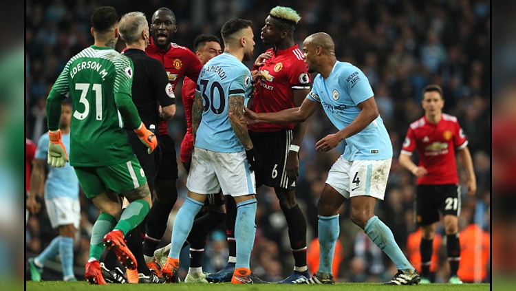 Man City vs Man United. Copyright: © Getty Image