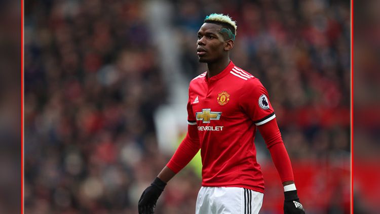 Paul Pogba, pemain bintang Man United. Copyright: © Getty Image