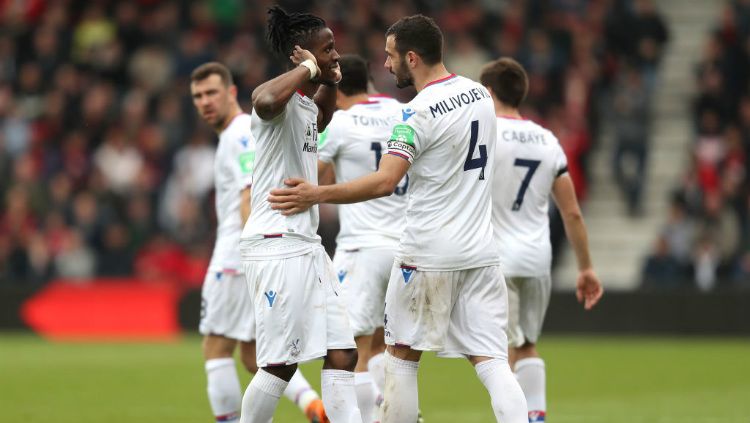 Penyerang Crystal Palace, Wilfried Zaha Copyright: © Getty Image