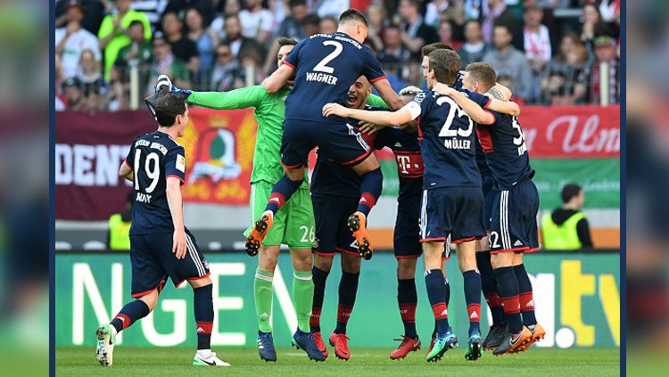 Bayern Munchen, juara Bundesliga Jerman. Copyright: © Getty Image