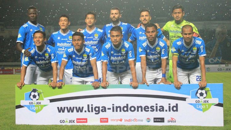 Skuat Persib Bandung. Copyright: © Arif Rahman/INDOSPORT