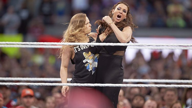 Debut Ronda Rousey di WWE Copyright: © Getty Images