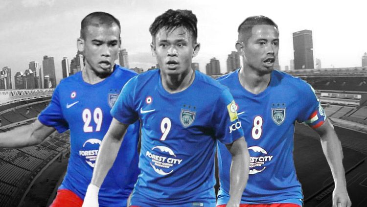 Johor Darul Takzim (JDT) berhasil meraih gelar juara Liga Super Malaysia usai mengalahkan Melaka United dengan skor tipis 2-1. Copyright: © INDOSPORT