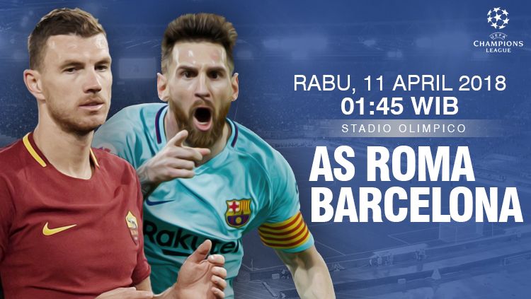 Prediksi AS Roma vs Barcelona. Copyright: © INDOSPORT
