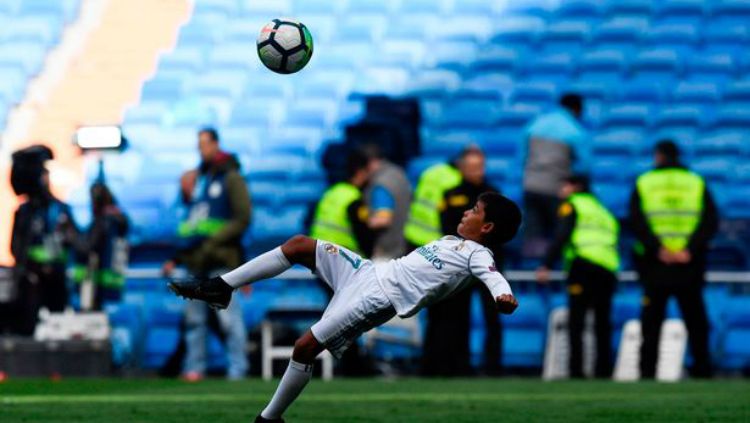 Cristiano Ronaldo Jr. Copyright: © thesun.co.uk