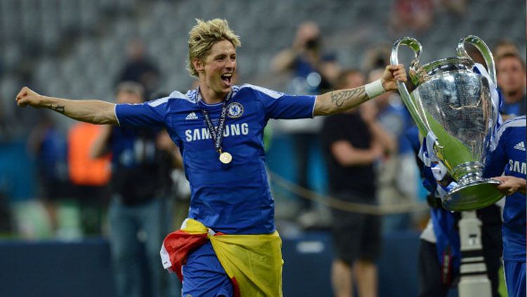 Fernando Torres saat masih di Chelsea. Copyright: © Getty Image