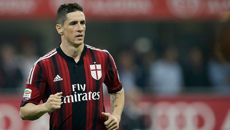 Fernando Torres, saat masih di AC Milan. Copyright: © Getty Image