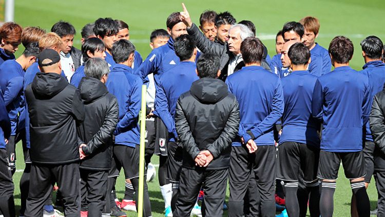 Vahid Halilhodzic saat masih melatih Timnas Jepang. Copyright: © Getty Image