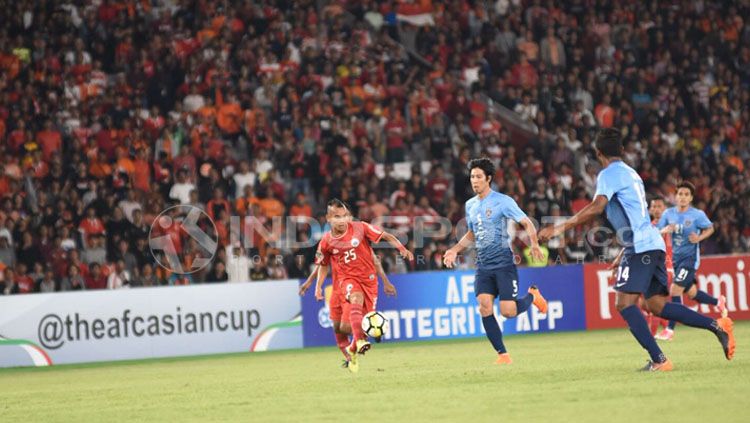 Riko Simanjuntak, gelandang sayap Persija Jakarta. Copyright: © Herry Ibrahim/INDOSPORT