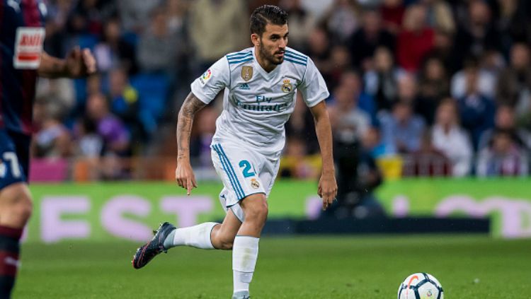 Skuad Los Blancos gembos seusai Dani Ceballos cedera jelang leg pertama semifinal Liga Champions antara Real Madrid vs Manchester City. Copyright: © Getty Images