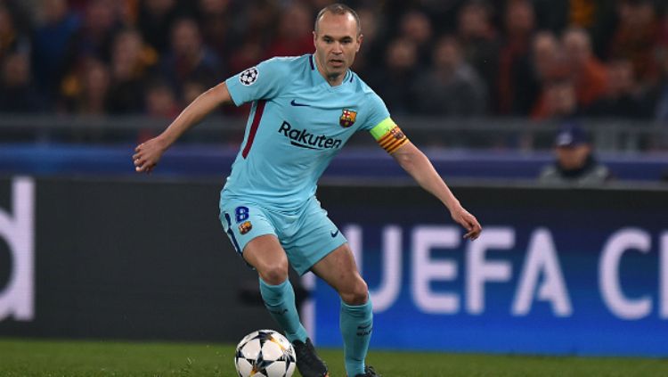 Andres Iniesta, pemain Barcelona. Copyright: © Getty Images