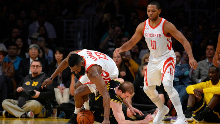 Houston Rockets vs Los Angeles Lakers. Copyright: &copy; Getty Images