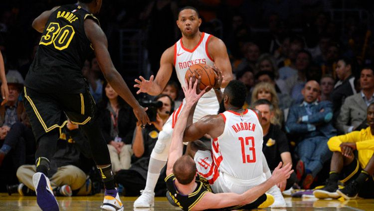 Houston Rockets vs Los Angeles Lakers. Copyright: © Getty Images