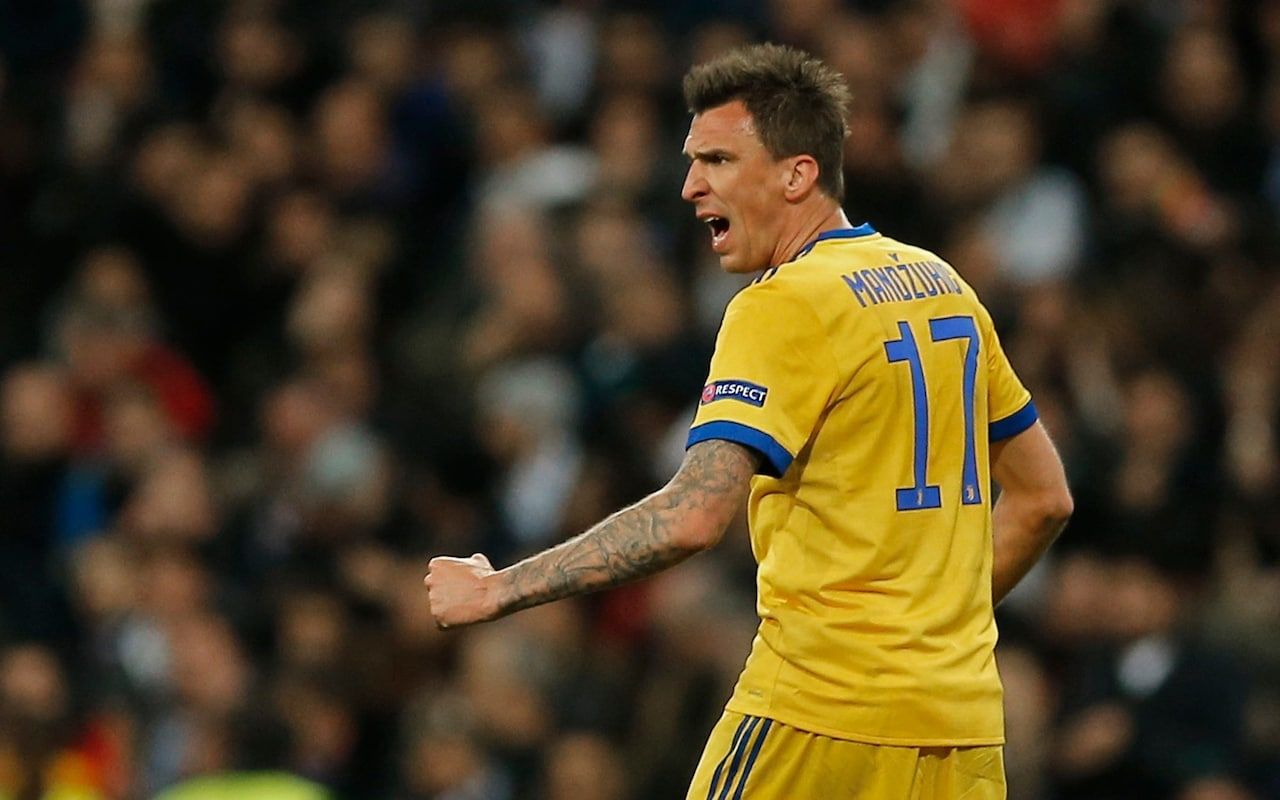 Mario Mandzukic, penyerang Juventus. Copyright: © Telegraph