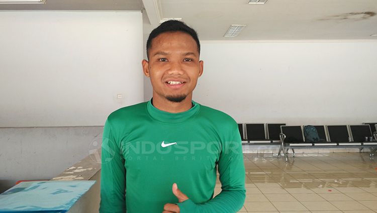 Oktafianus Fernando, penggawa Persebaya Surabaya. Copyright: © Fitra Herdian/INDOSPORT