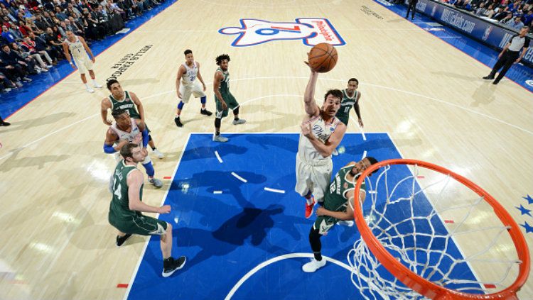 Milwaukee Bucks vs Philadelphia 76ers. Copyright: © Getty Images