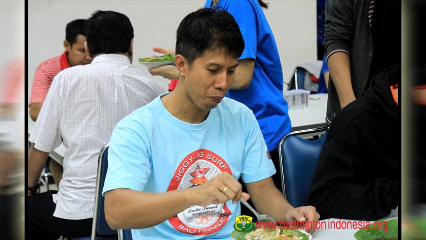 Eks pebulu tangkis andal Indonesia Budi Santoso yang pernah juara Hong Kong Open 1998. Copyright: © badmintonindonesia.org