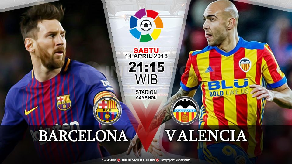 Prediksi Barcelona vs Valencia Copyright: © Gafis:Yanto/Indosport.com