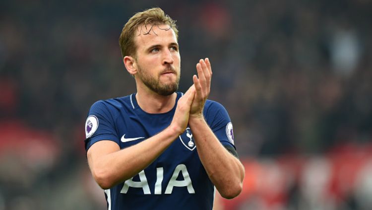 Harry Kane, striker Tottenham Hotspur. Copyright: © Getty Images