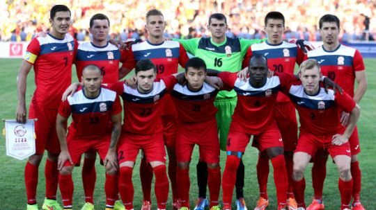 Timnas Kirgizstan. Copyright: &copy; socceroos.com.au