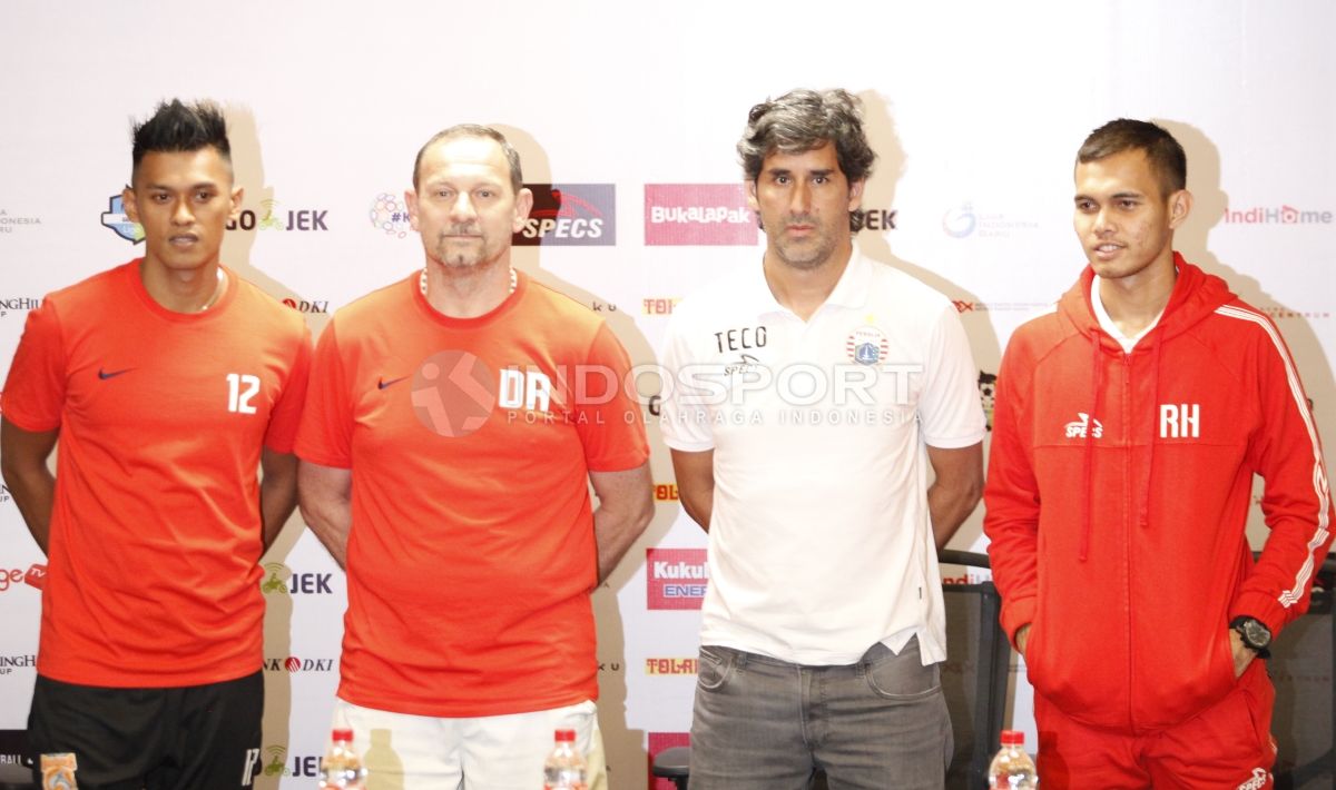 Jumpa Pers Persija vs Borneo FC Copyright: © Herry Ibrahim/INDOSPORT