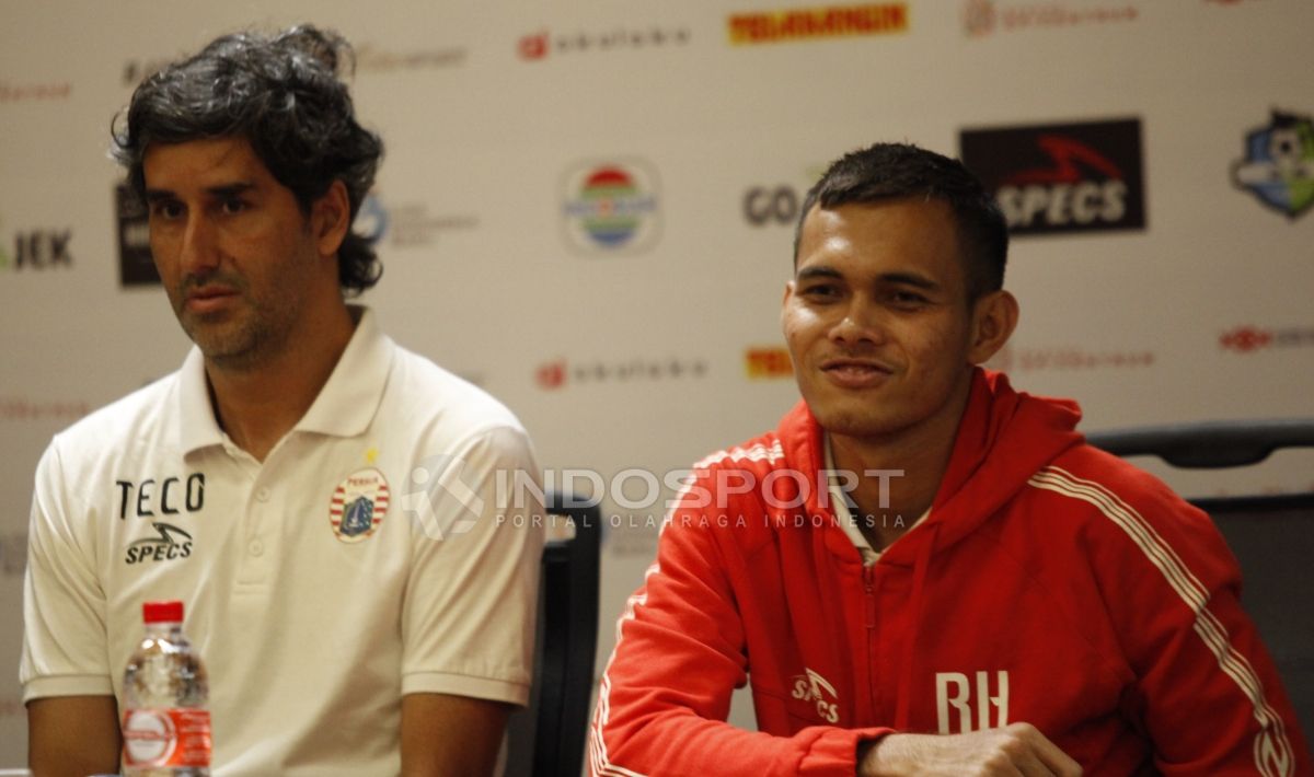 Jumpa Pers Persija vs Borneo FC Copyright: © Herry Ibrahim/INDOSPORT