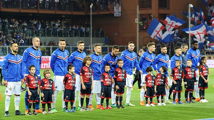 Skuat Sampdoria. Copyright: © Getty Images