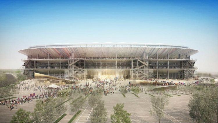 Desain terbaru Nou Camp. Copyright: © Barcelona