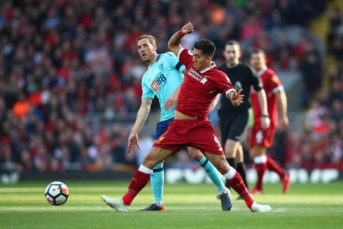 Liverpool vs Bournemouth Copyright: © standard.co.uk
