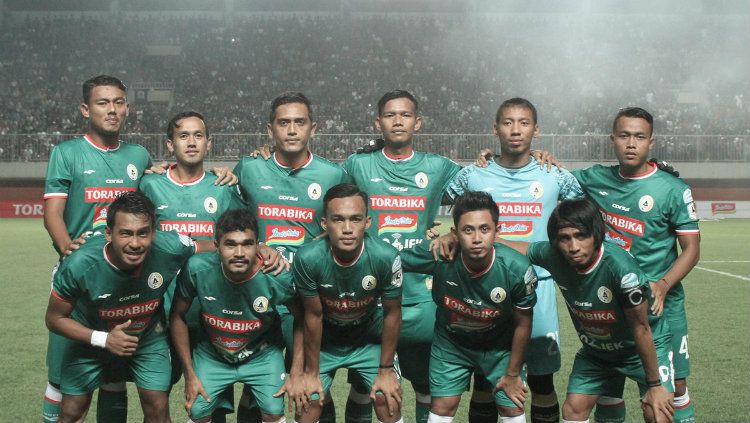 Skuat PSS Sleman kala peluncuran jelang Liga 2 2018. Copyright: © Twitter/@PSSleman