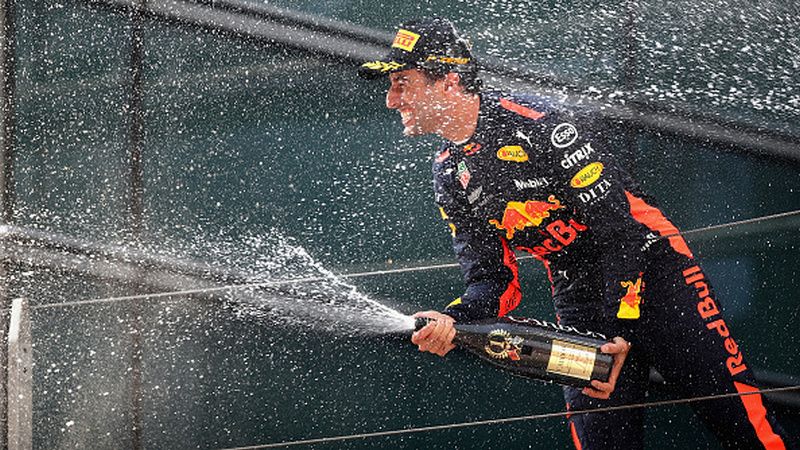 Daniel Ricciardo, pebalap tim Red Bull Racing. Copyright: © Getty Images