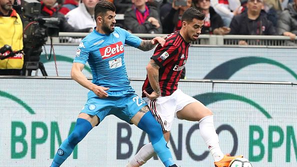 AC Milan vs Napoli. Copyright: © Getty Images