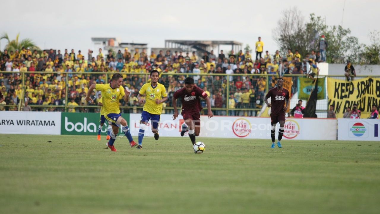 Barito Putera vs PSM Makassar Copyright: © Wira Wahyu Utama/INDOSPORT.COM