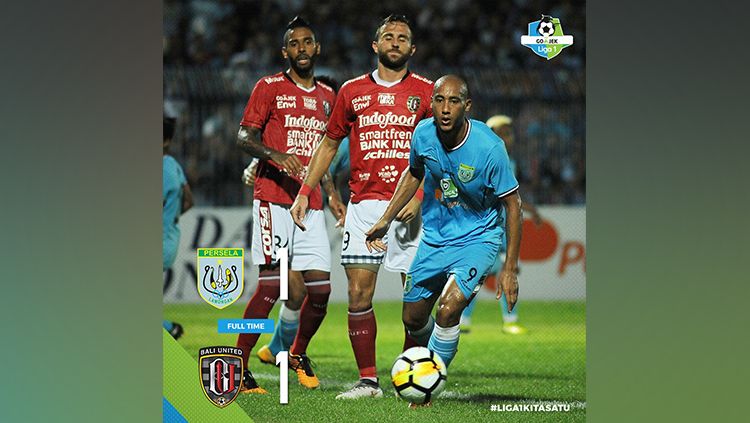 Persela vs Bali United. Copyright: © twitter.com/Liga1Match