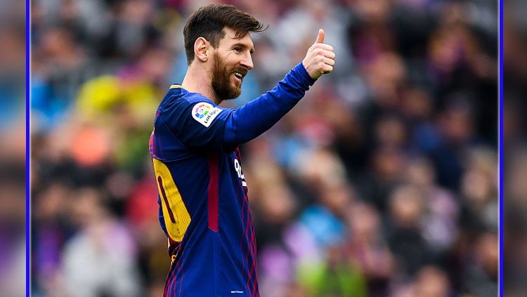 Lionel Messi, pemain megabintang Barcelona. Copyright: © Getty Images
