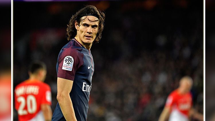 Edinson Cavani, striker PSG, jadi incaran dua raksasa Inggris, Manchester United dan Chelsea Copyright: © Getty Images